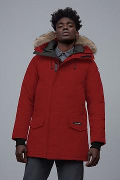 Chamarras Canada Goose Hombre México - Langford Abrigos Rojos Oscuro IW8591763
